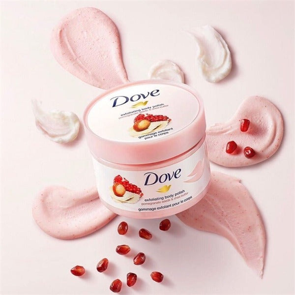 Dove Crushed Pomegranate & Shea Butter Exfoliating Body Polish - image 3