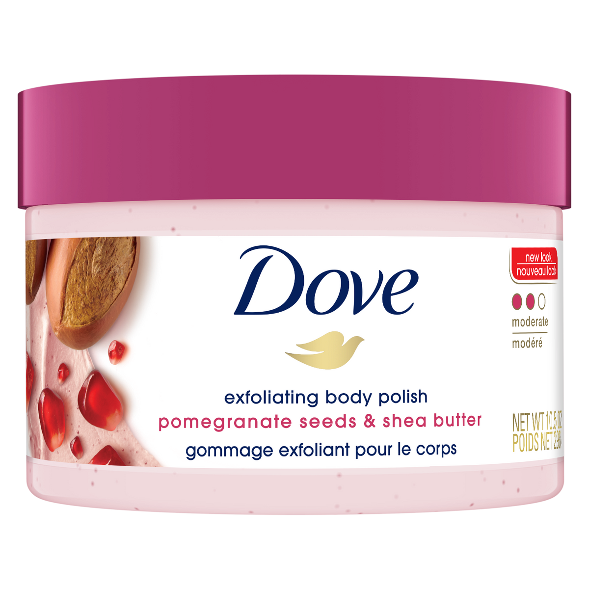 Dove Pomegranate and Shea Butter Exfoliating Body Polish 298g